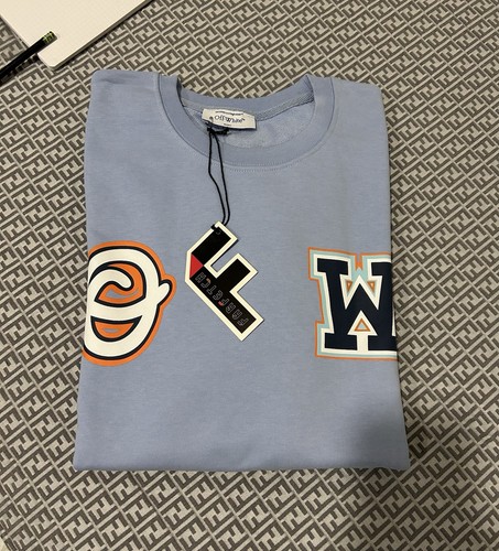 Felpa uomo off white l - off, tg.l