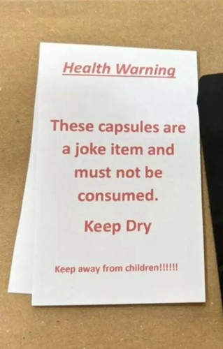 Comedy item tin of joke - comedy,