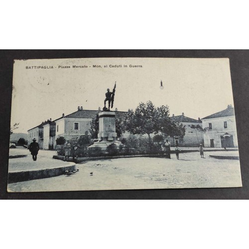 Cartolina battipaglia piazza - battipaglia,