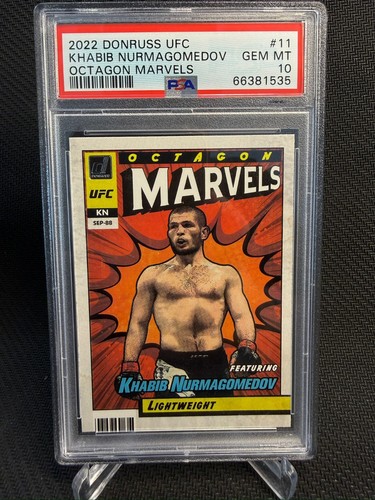 2022 donruss ufc - -, octagon