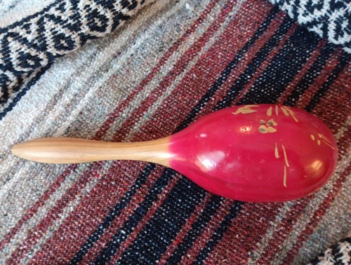 Maraca legno strumento a - ,