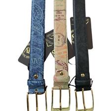 Alviero Martini ALV CINTURA Unisex UOMO DONNA con FIBBIA classica CD0126