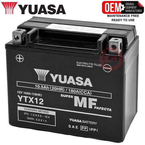 Batteria ytx12 yuasa - batteria, ytx12-bs
