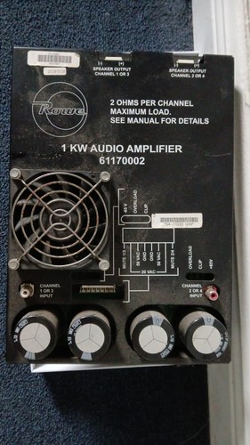 Rowe ami jukebox amplificatore - rowe,