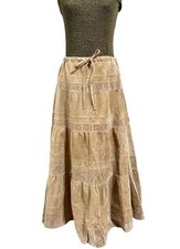 Maxi gonna boho western nuova