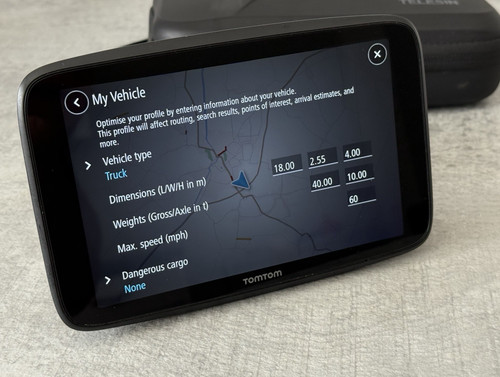 Navigatore satellitare camion