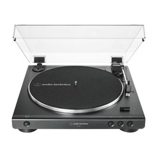 Audio-Technica AT-LP60X Giradischi Con Trasmissione A Cinghia Nero Completamente