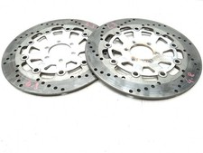 COPPIA DISCHI FRENO ANTERIORI 4,8MM FRONT BRAKE DISC CAGIVA V-RAPTOR 1000 00-05