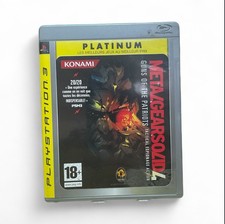 PS3-Metal Gear Solid 4 Guns Of Patriot-Gioco Completo Sony PlayStation 3-PAL