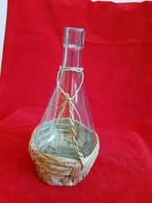 Fiasco ampolla Impagliato Originale  Collezione Vino antico vintage