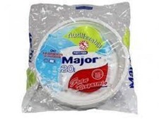 400 PIATTI DI PLASTICA FONDI RIUTILIZZABILI ANCHE IN MICROONDE 20 CF DA 20 Pezzi