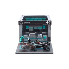 Modellino diorama garage - modellino, f1+diorama