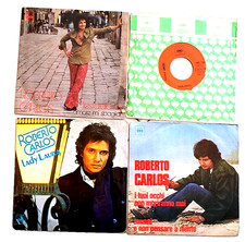 ROBERTO CARLOS 4 DISCHI  45