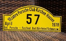 INSEGNA RALLY AUTO D'EPOCA #