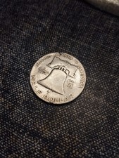 Moneta argento mezzo dollaro - moneta,