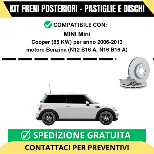 Kit freni posteriori per - freni,