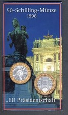 AUSTRIA 50 Schilling 1998