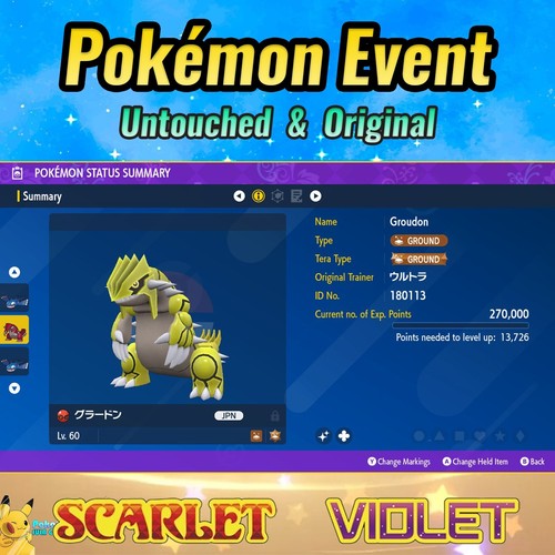 Groudon lucido evento - ✨groudon,