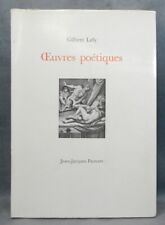 OEUVRES POÉTIQUES - PAR