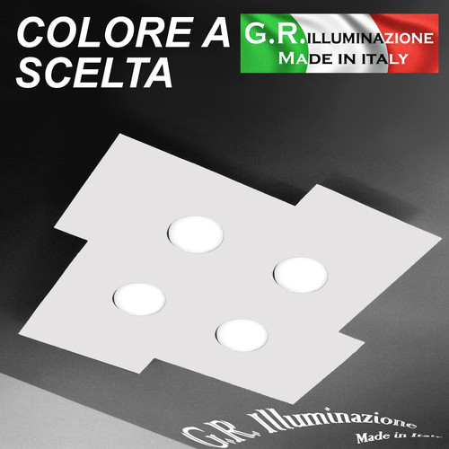 Plafoniera moderna led 4 - moderna,