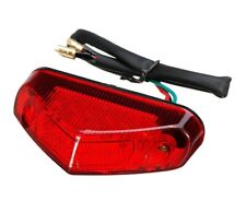 Universale Moto Rosso 12led Moto Faro Fanale Luce Stop Posteriore  12v hm