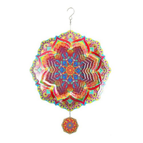 Mandala wind spinner - wind, metallo