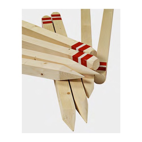 Picchetto legno con punta - picchetto, in