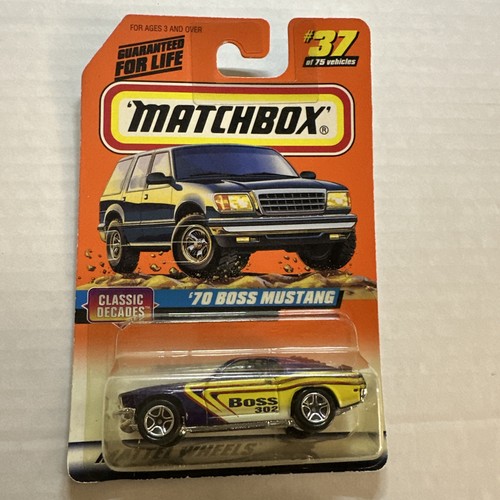 Matchbox boss mustang - matchbox,