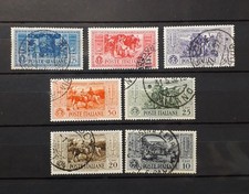 1932 REGNO FRANCOBOLLI GARIBALDI SERIETTA USATA ORDINARIA