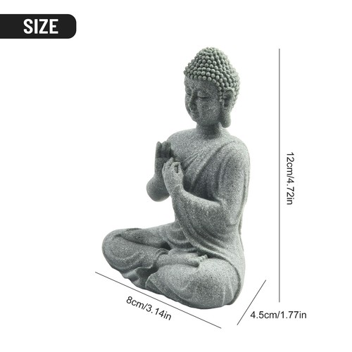 Statua buddha resina - in,