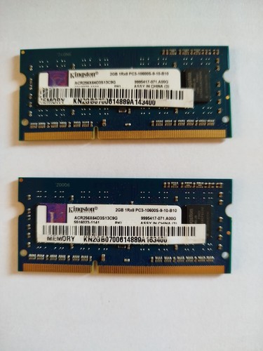 2x2gb 4gb ddr3 kingston - 2x2gb,