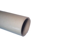 8 pezzi (24metri) Tubo rigido impianti elettrici PVC 50 mm grigio liscio 3mt cad