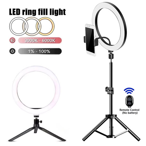Treppiede con led per selfie - treppiede,