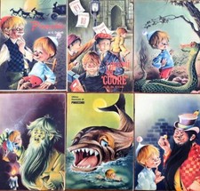 6 libretti pinocchio 1970