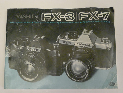 Yashica fx 7 - fx-3, fx-7