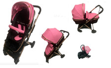 Passeggino carrozzina trio - passeggino,