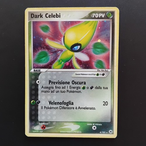 Pokemon 101 dark celebi - dark,