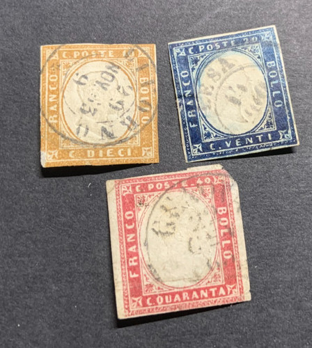 Sardegna 1855 usato catalogo - -,