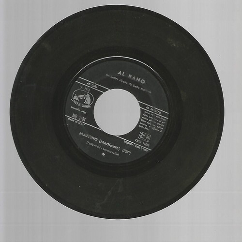 Disco giri bano mattino - 45, al