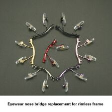 Occhiali Naso Ponte Ricambio Anti-scivolo Accessori senza Montatura Telaio