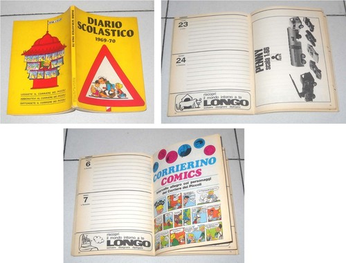 Diario scolastico 1969 - diario, 1969-70