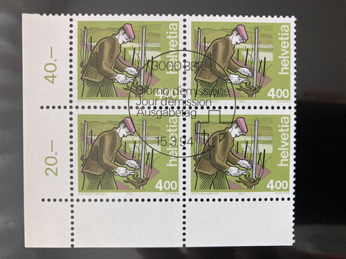 Svizzera 1994 blocco 4 - svizzera, di