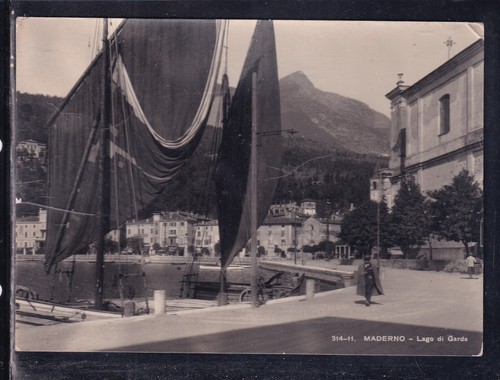 Cartolina maderno lago - cartolina,