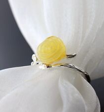 Anello D10 Rosa In Ambra