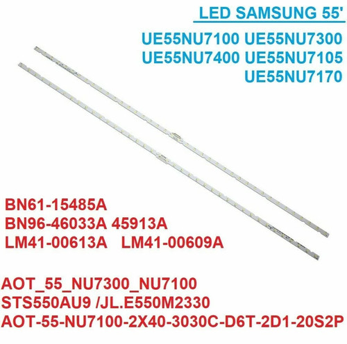 Kit led ue55nu7100 ue55nu7300 - kit,