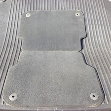 TAPPETINI POSTERIORI ORIGINALI AUDI A6 C6 4F 4F0863683 COPPIA TAPPETI Velluto