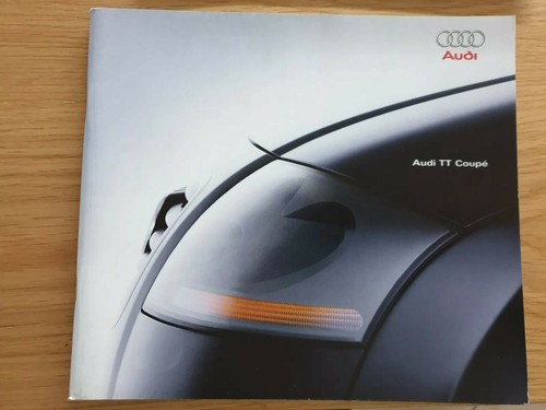 Audi coupe 1998 catalogo - tt,
