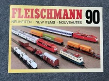 Fleischmann Catalogo Novità 1990 H0+N Piccolo (Tedesco Francese Inglese)
