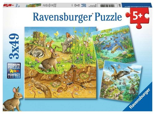 Ravensburger puzzle 3x49 per - 3x49,,