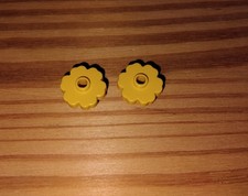 Lego 2 fleurs jaune yellow